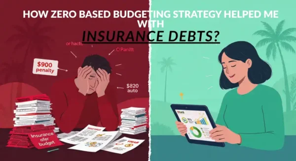 HOW ZERO BASED BUDGETING STRATEGY HELPED ME WITH INSURANCE DEBT?