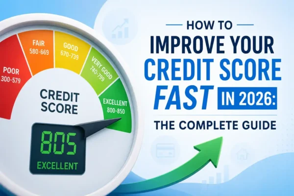 HOW TO IMPROVE YOUR CREDIT SCORE FAST IN 2026: THE COMPLETE GUIDE