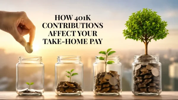 HOW 401k CONTRIBUTIONS AFFECT YOUR TAKE-HOME PAY