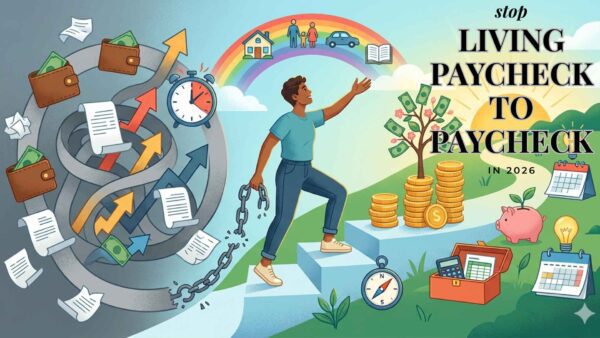 HOW TO STOP LIVING PAYCHECK TO PAYCHECK IN 2026 
