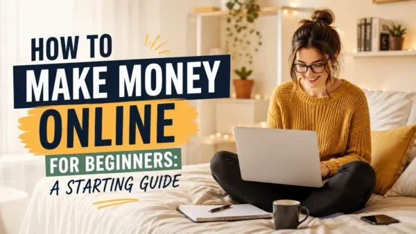 HOW TO MAKE MONEY ONLINE FOR BEGINNERS: A STARTING GUIDE 