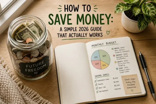 HOW TO SAVE MONEY: A SIMPLE 2026 GUIDE THAT ACTUALLY WORKS 